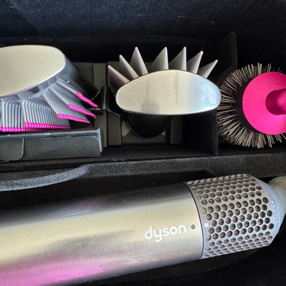 Dyson Hair Styling Set - Silver and Pink - Picture 4 of 12